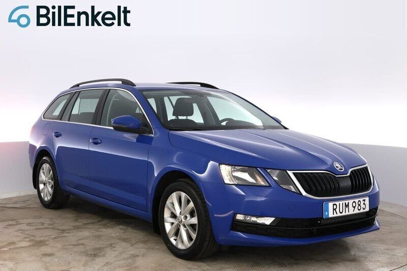 Blå Begagnad 2018 Skoda Octavia Kombi | 149 900 kr (Marknadspris) - Bild 1/4