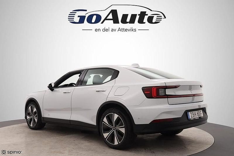 Begagnad Polestar 2 Standard Range Single Motor 200 kW (272 HK) 2022 Silver Halvkombi