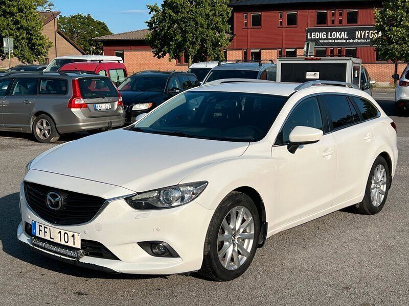 Vit Begagnad 2012 Mazda 6 Kombi | 79 900 kr (Marknadspris) - Bild 1/4