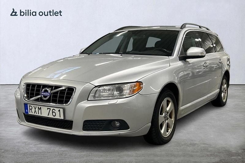 Ljusgrå Begagnad 2010 Volvo V70 Business Edition Kombi | 39 900 kr (Superpris) - Bild 1/4