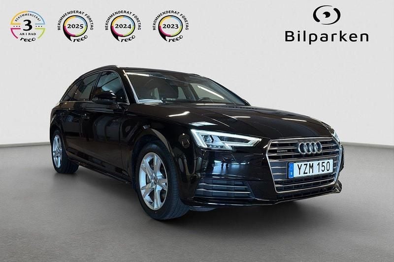 Svart Begagnad 2017 Audi A4 Kombi | 219 990 kr (Marknadspris) - Bild 1/4