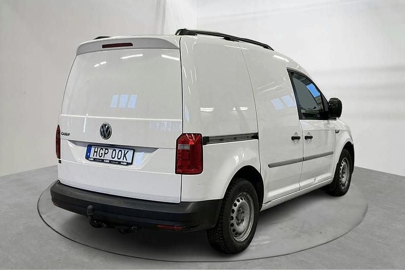 Begagnad VW Caddy 102 HK (75 kW) 2019 Vit Minibuss