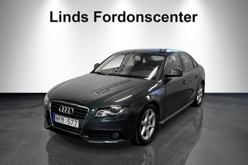 Grå Begagnad 2008 Audi A4 Sedan | 50 000 kr (Marknadspris) - Bild 1/4