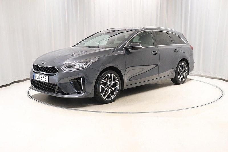 Grå Begagnad 2019 Kia Ceed Sportswagon GT-Line Kombi | 184 900 kr (Bra pris) - Bild 1/4