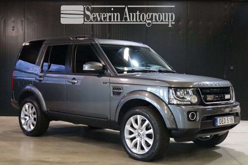 Grå Begagnad 2016 Land Rover Discovery 4 SUV | 349 000 kr - Bild 1/4