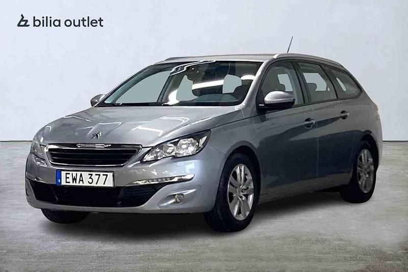 Grå Begagnad 2015 Peugeot 308 Kombi | 74 900 kr (Marknadspris) - Bild 1/1