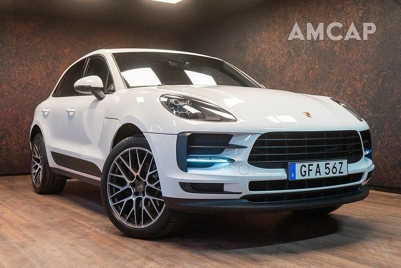 Vit Begagnad 2019 Porsche Macan SUV | 458 500 kr (Marknadspris) - Bild 1/4