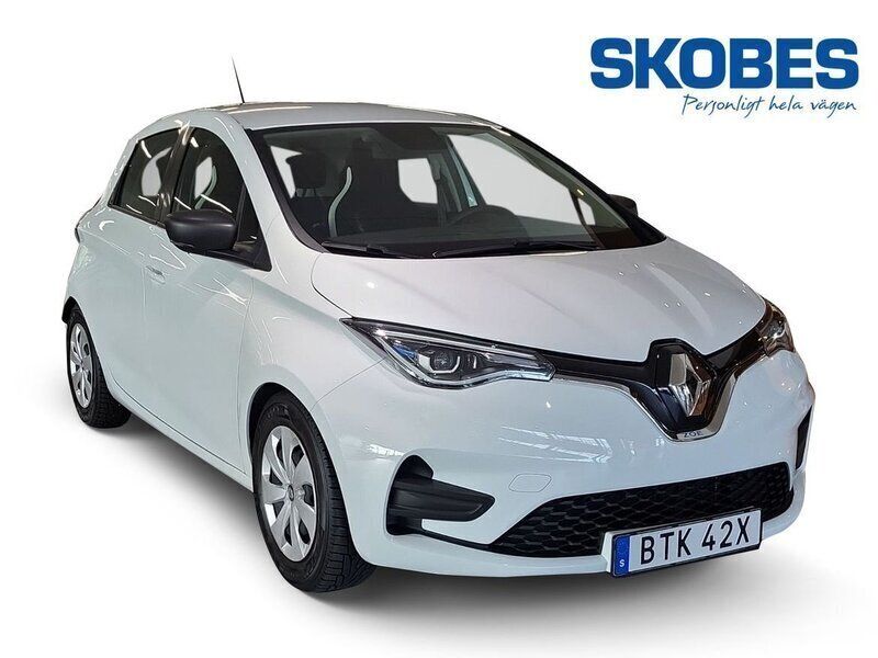 Vit Begagnad 2021 Renault Zoe Life Halvkombi | 159 000 kr (Marknadspris) - Bild 1/4