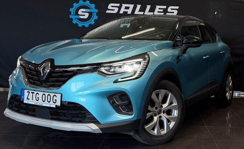 Blå Begagnad 2020 Renault Captur SUV | 199 899 kr (Marknadspris) - Bild 1/4