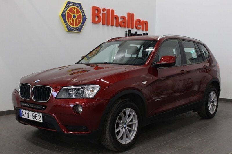 Röd Begagnad 2012 BMW X3 SUV | 129 900 kr (Bra pris) - Bild 1/4