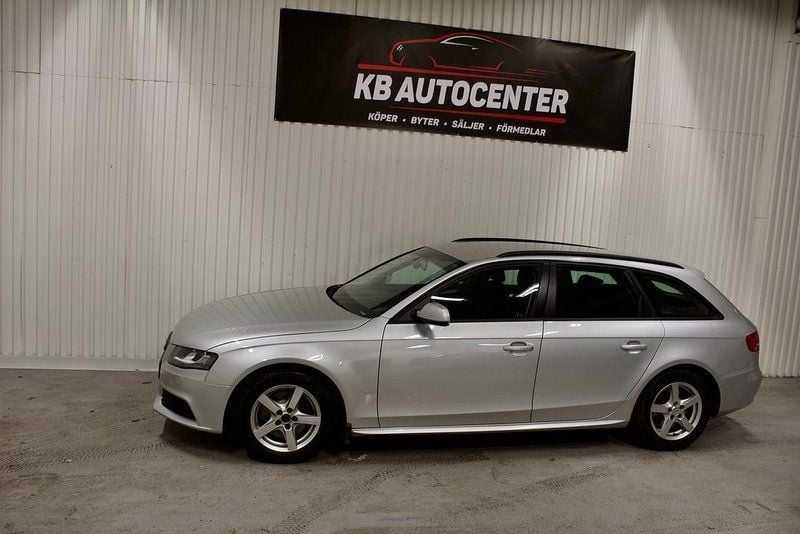 Begagnad Audi A4 Proline 136 HK (100 kW) 2011 Silver Kombi