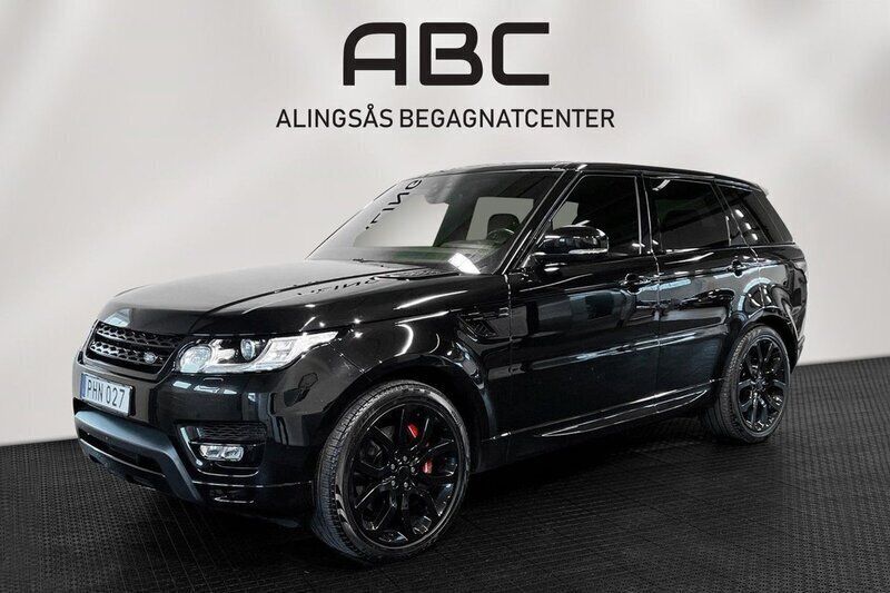 Svart Begagnad 2017 Land Rover Range Rover Sport SUV | 454 900 kr - Bild 1/4
