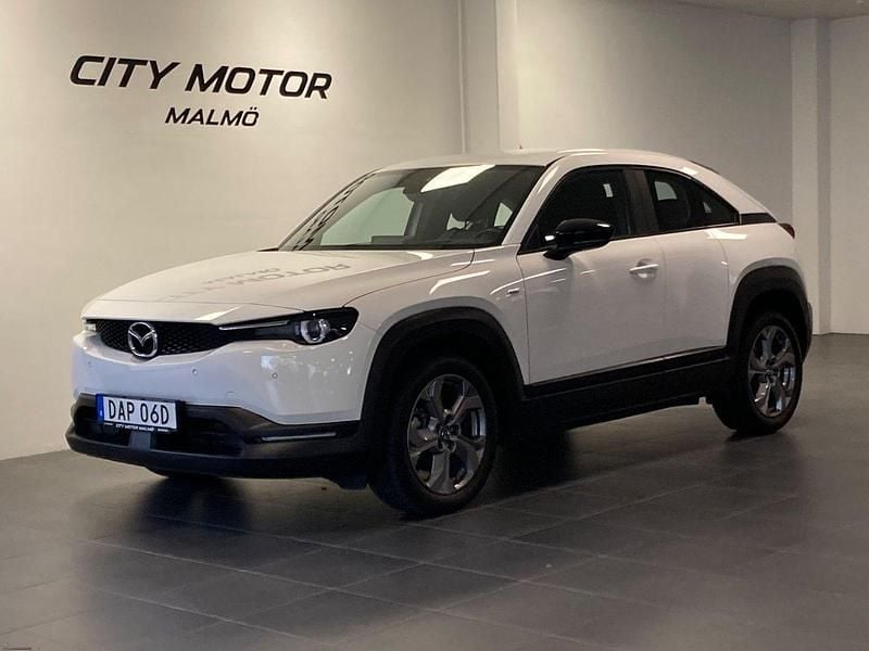 Vit Begagnad 2022 Mazda MX30 Exclusive-Line SUV | 159 900 kr (Bra pris) - Bild 1/4