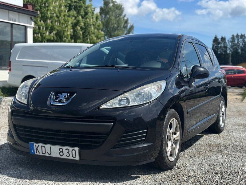 Svart Begagnad 2009 Peugeot 207 Kombi | 39 900 kr (Lite dyr) - Bild 1/4