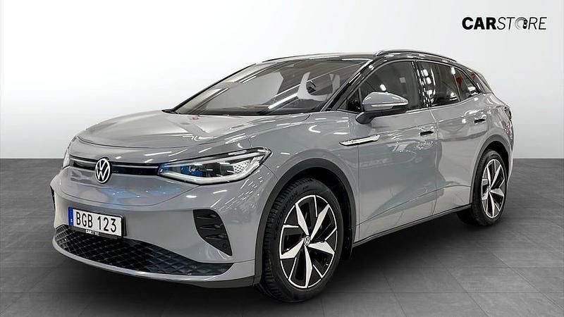 Grå Begagnad 2022 VW ID.4 GTX SUV | 279 900 kr (Marknadspris) - Bild 1/4