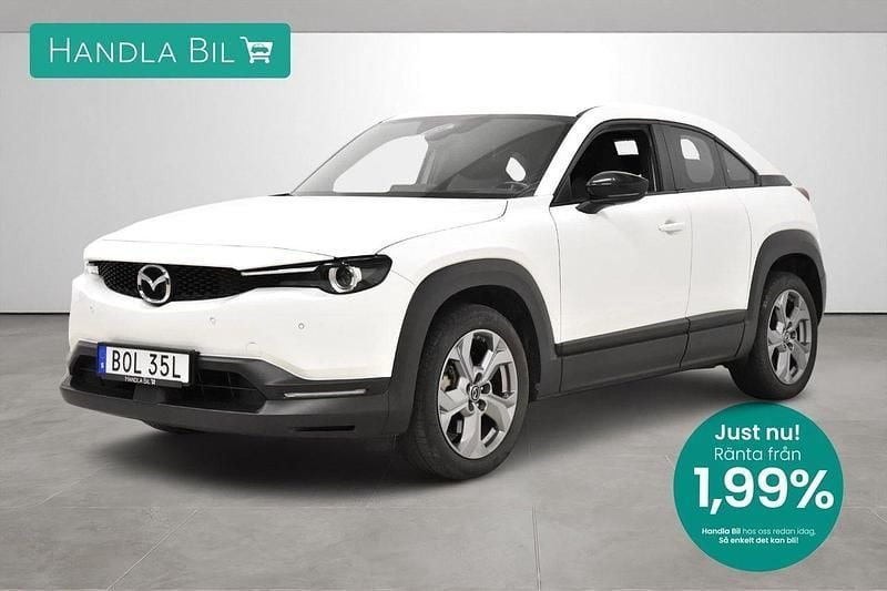 Vit Begagnad 2022 Mazda MX30 SUV | 159 900 kr (Bra pris) - Bild 1/3