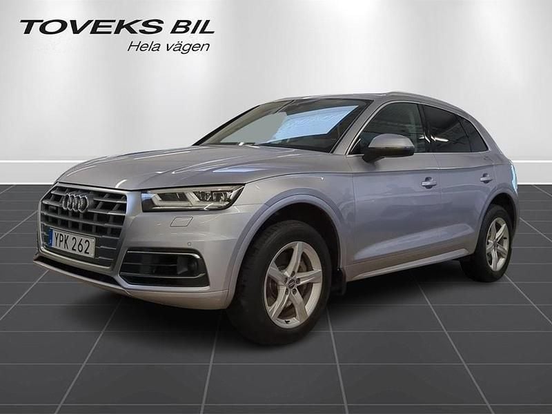 Florettsilver metall Begagnad 2018 Audi Q5 Proline SUV | 249 900 kr (Marknadspris) - Bild 1/4