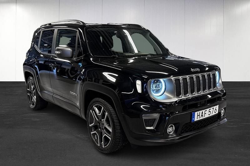 Begagnad Jeep Renegade Limited 150 HK (110 kW) 2019 Svart SUV