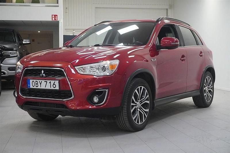 Begagnad Mitsubishi ASX 114 HK (83 kW) 2016 Röd SUV