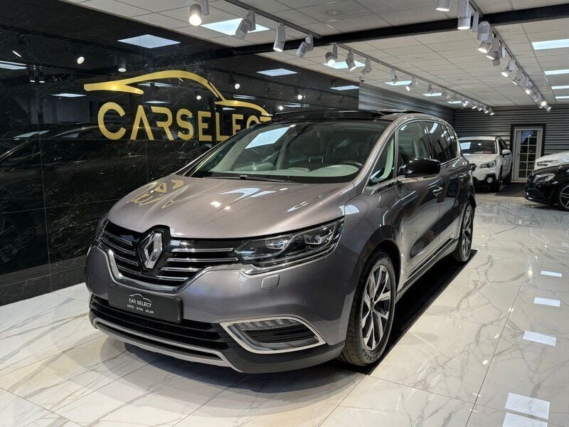 Grå Begagnad 2015 Renault Espace Minibuss | 169 900 kr (Marknadspris) - Bild 1/4