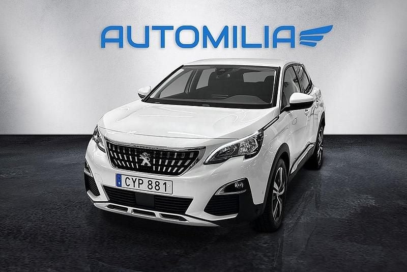 Vit Begagnad 2017 Peugeot 3008 Allure SUV | 169 000 kr (Marknadspris) - Bild 1/3