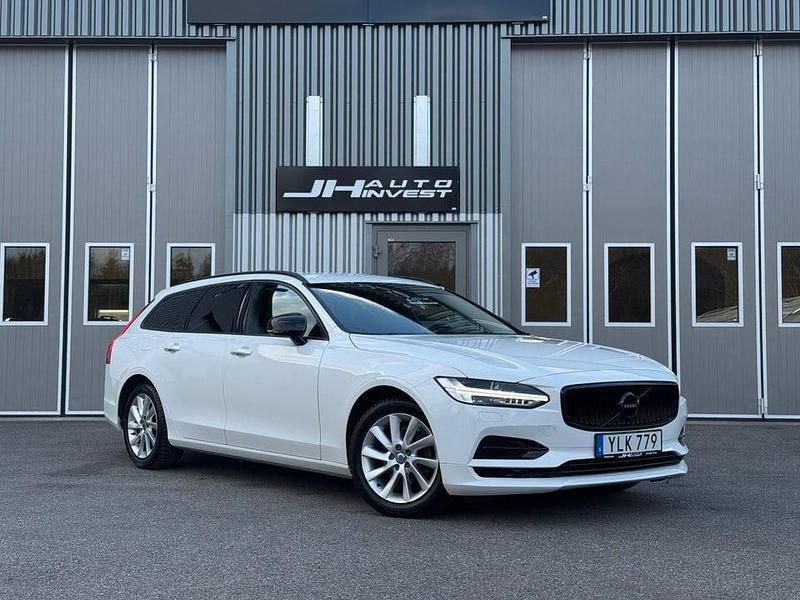 Vit Begagnad 2017 Volvo V90 Kombi | 194 900 kr (Marknadspris) - Bild 1/4