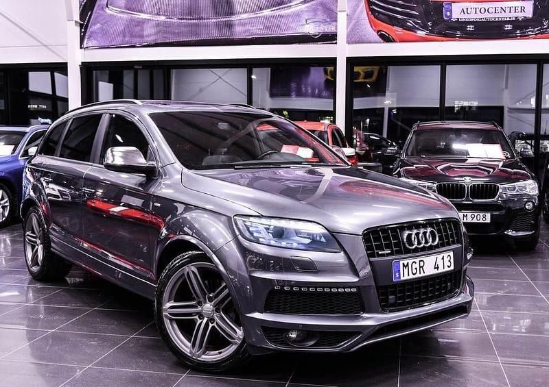 Begagnad Audi Q7 S-Line 245 HK (180 kW) 2011 Grå SUV