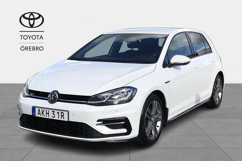 Vit Begagnad 2019 VW Golf VII GT Halvkombi | 176 900 kr (Marknadspris) - Bild 1/4