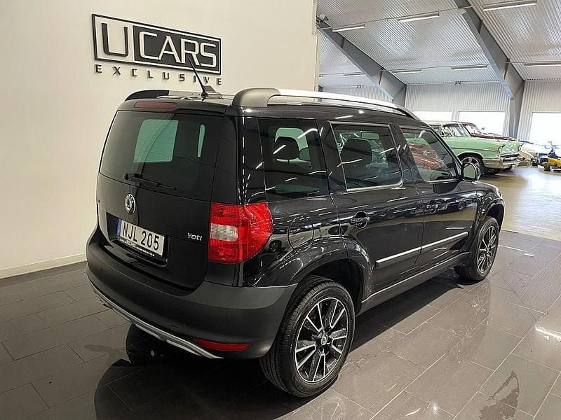 Begagnad Skoda Yeti Experience 122 HK (89 kW) 2013 Svart SUV