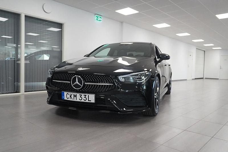 Begagnad Mercedes CLA200 AMG 150 HK (110 kW) 2020 Svart Halvkombi