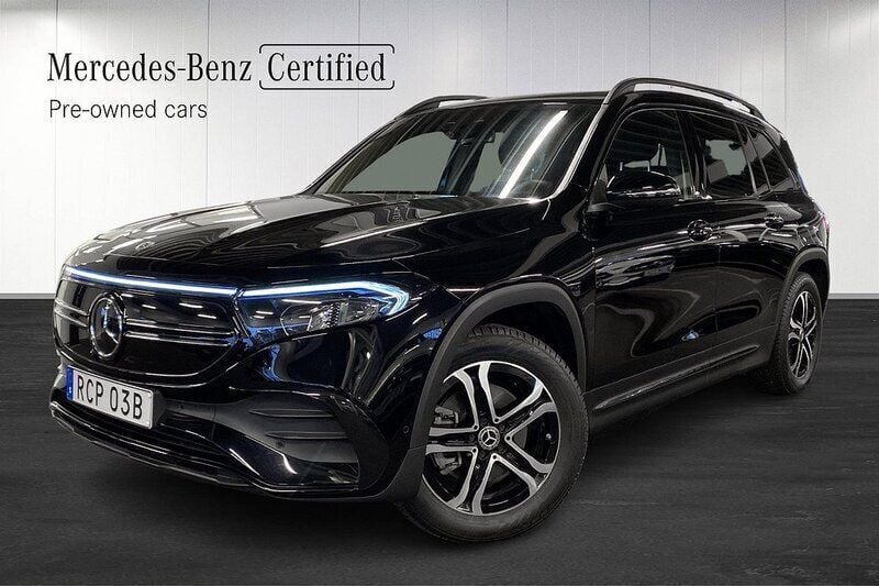 Svart Begagnad 2023 Mercedes EQB300 AMG SUV | 479 000 kr (Marknadspris) - Bild 1/4