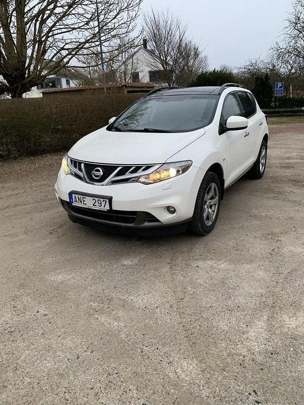 Vit Begagnad 2013 Nissan Murano SUV | 70 000 kr (Marknadspris) - Bild 1/4