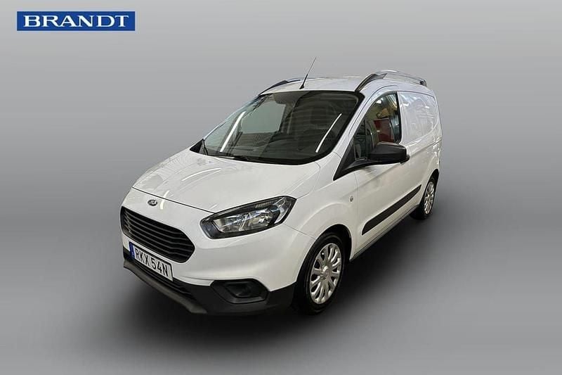 Vit Begagnad 2021 Ford Transit Trend Van | 119 900 kr (Superpris) - Bild 1/4