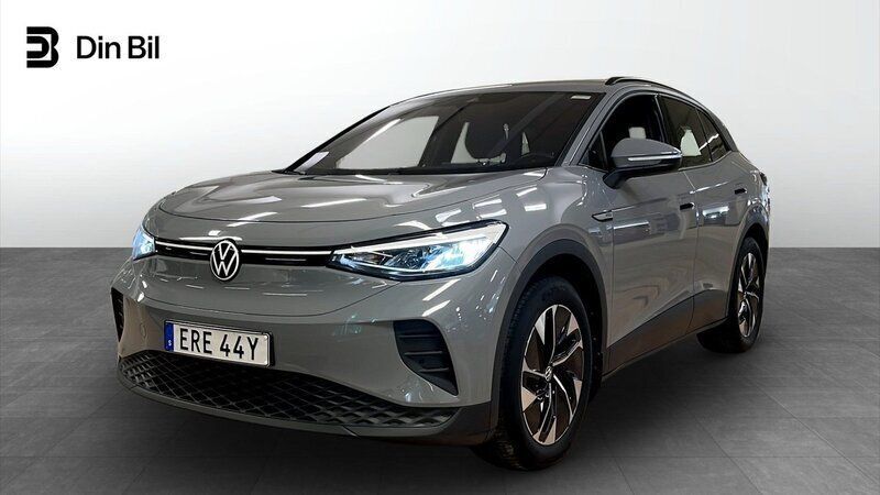 Grå Begagnad 2022 VW ID.4 Pro Performance SUV | 364 900 kr (Marknadspris) - Bild 1/4