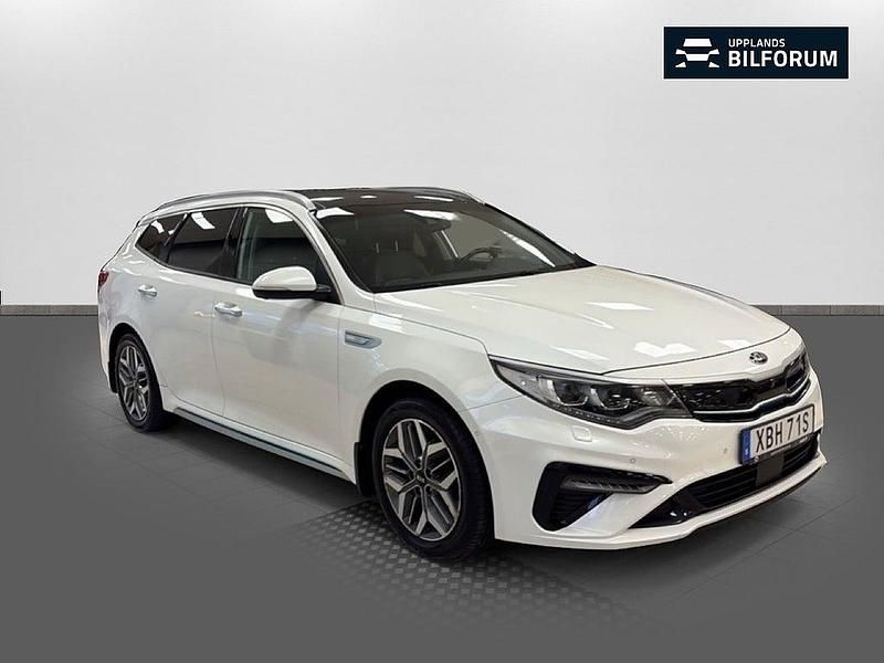Begagnad Kia Optima Advance 205 HK (150 kW) 2018 Vit Kombi