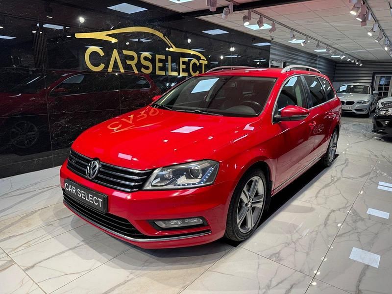 Röd Begagnad 2014 VW Passat GT Kombi | 109 800 kr (Marknadspris) - Bild 1/4