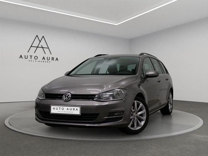 Begagnad VW Golf VII GT 140 HK (102 kW) 2015 Grå Kombi