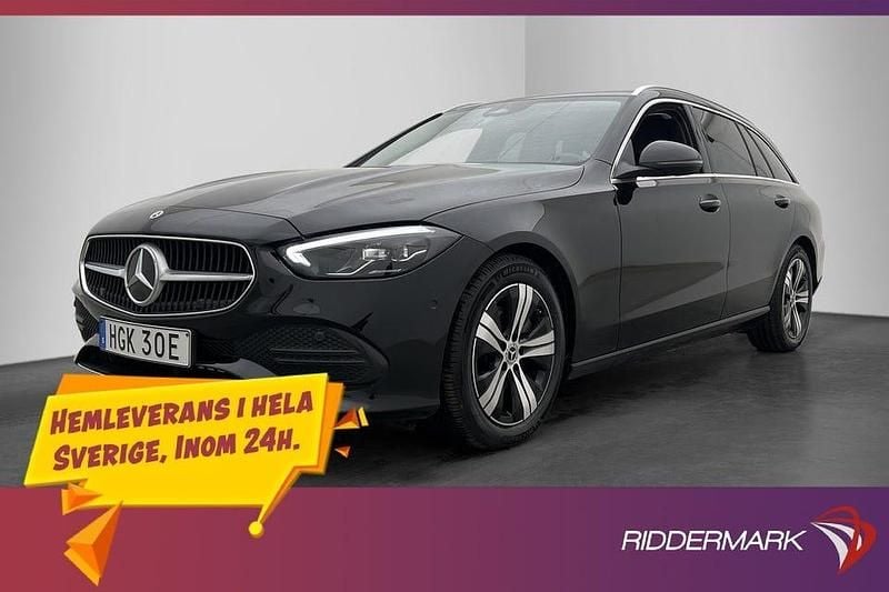 Svart Begagnad 2022 Mercedes C200 Kombi | 389 800 kr (Bra pris) - Bild 1/3