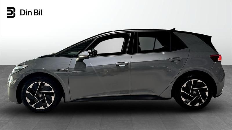 Begagnad VW ID.3 Pro 150 kW (204 HK) 2023 Moonstone grey black Halvkombi