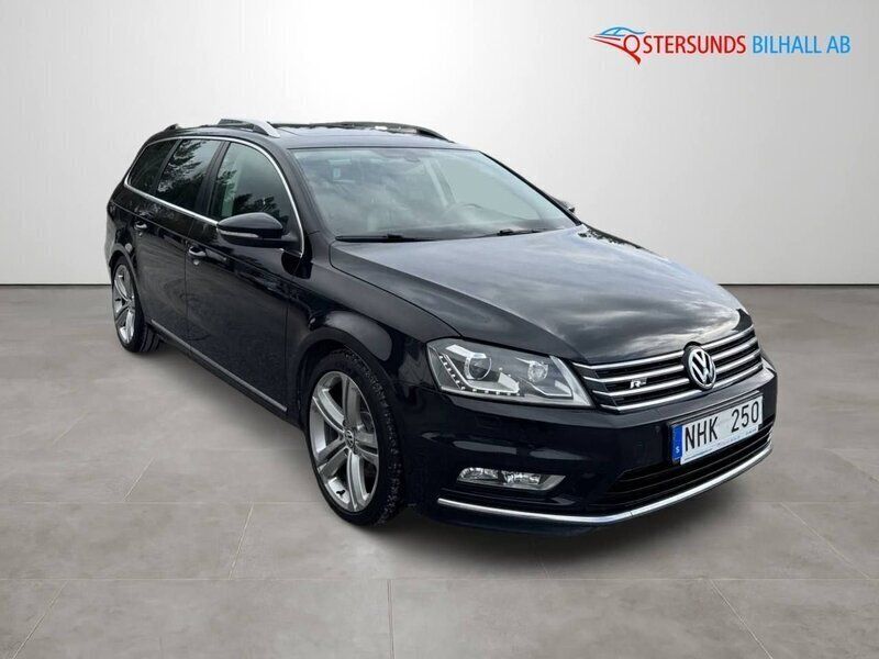 Svart Begagnad 2014 VW Passat GT Kombi | 129 900 kr (Lite dyr) - Bild 1/4