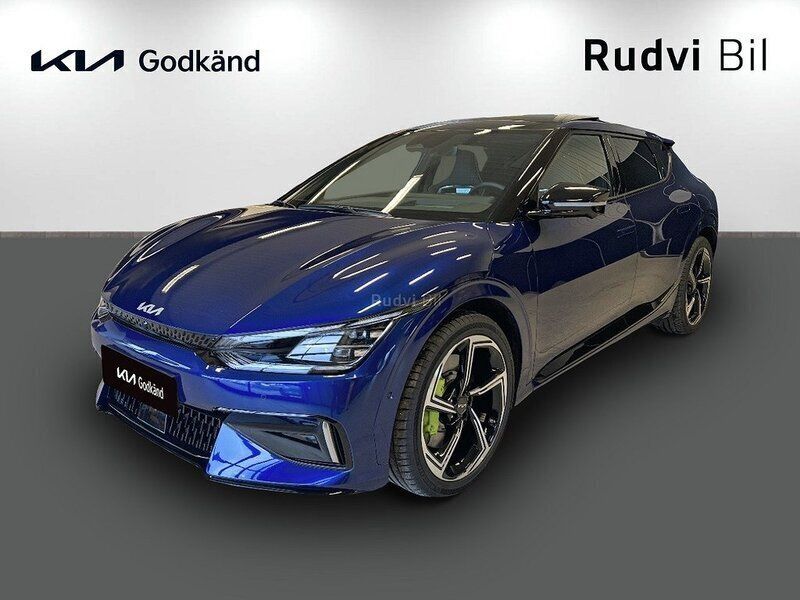 Blå Begagnad 2023 Kia EV6 2 SUV | 579 900 kr (Lite dyr) - Bild 1/4
