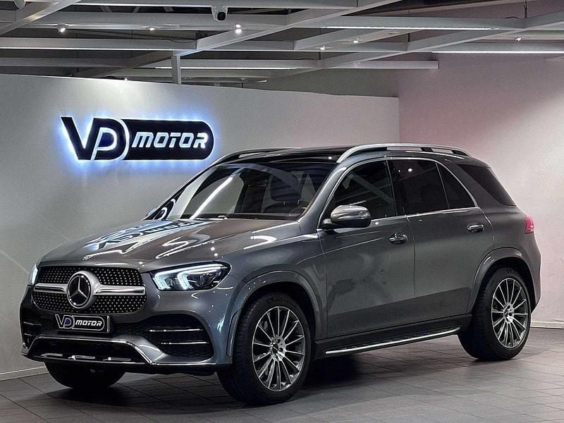 Grå Begagnad 2020 Mercedes GLE350 AMG SUV | 579 700 kr (Marknadspris) - Bild 1/4