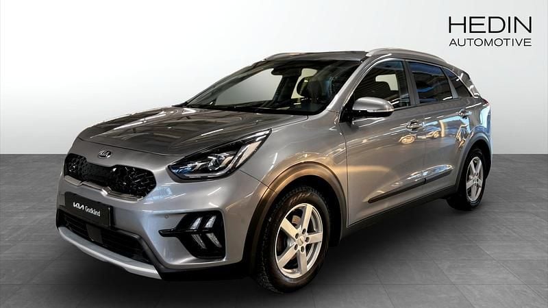 Steel grey Begagnad 2021 Kia Niro Advance SUV | 204 900 kr (Bra pris) - Bild 1/4