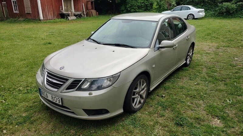 Gul Begagnad 2008 Saab 9-3 Vector Sedan | 18 500 kr (Superpris) - Bild 1/3