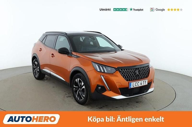 Begagnad Peugeot 2008 Allure 132 HK (97 kW) 2020 Orange SUV
