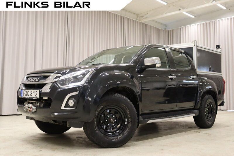 Svart Begagnad 2019 Isuzu D-Max Pickup | 439 900 kr (Lite dyr) - Bild 1/4