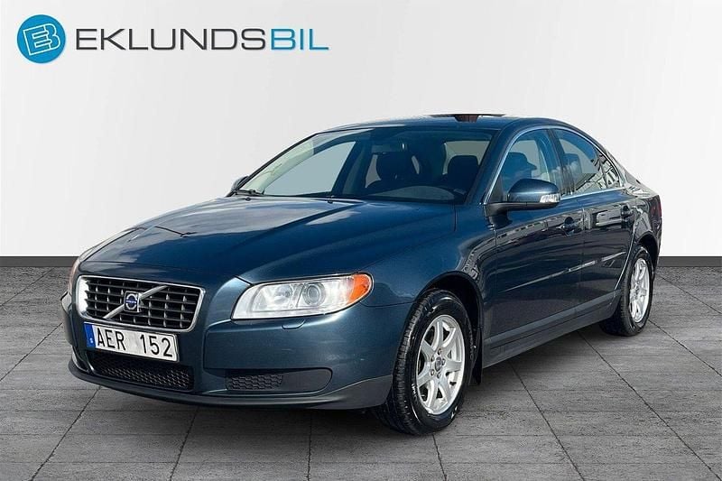 Blå Begagnad 2007 Volvo S80 Kinetic Sedan | 59 900 kr (Marknadspris) - Bild 1/4
