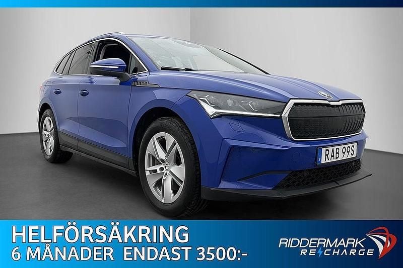 Begagnad Skoda Enyaq iV 150 kW (204 HK) 2022 Blå SUV