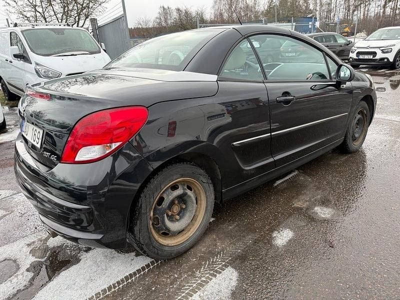 Begagnad Peugeot 207 CC 120 HK (88 kW) 2010 Svart Cab