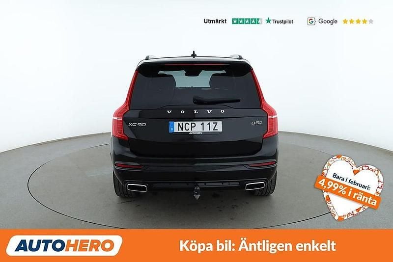Begagnad Volvo XC90 R-Design 249 HK (183 kW) 2020 Svart SUV